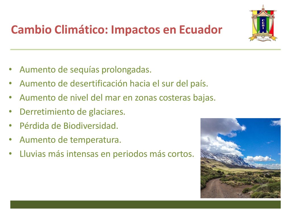 Cambio Clim Tico Causas Impactos Y Acciones Ppt Descargar